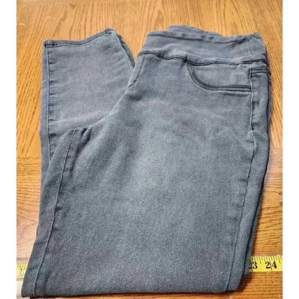 Sonoma Gray Pull-On Jeggings Size 18L, Inseam 30"